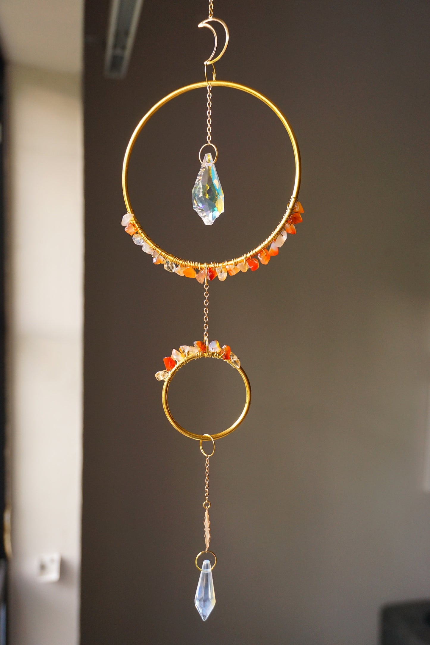 Carnelian Sun Catcher Shakti Creations